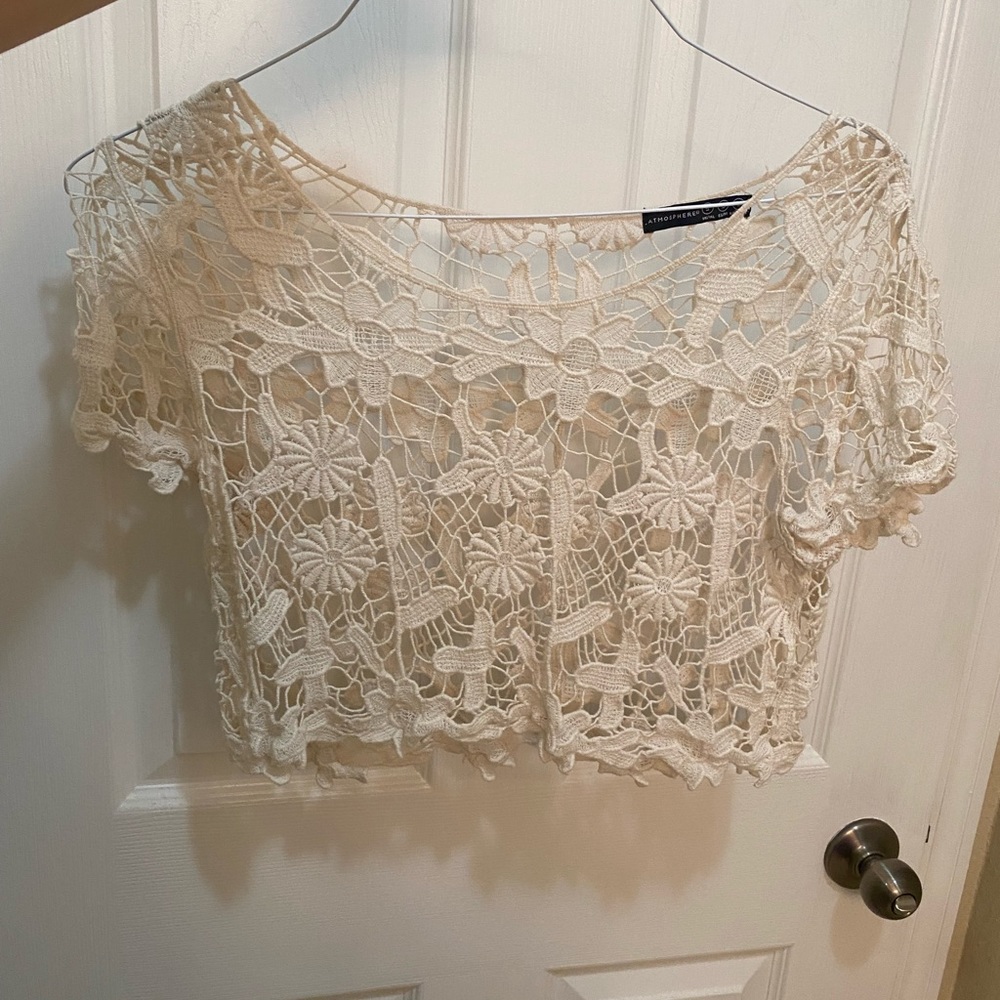 Crochet crop top